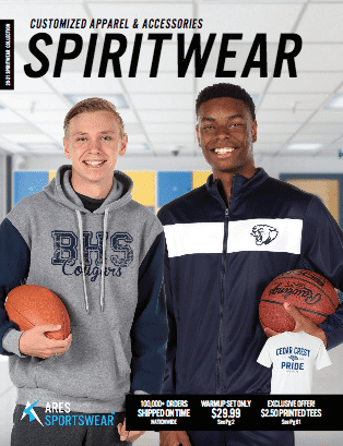spiritwear is something all schools need to fund via community partnerships