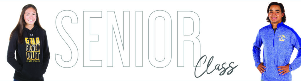 Senior Class spirit wear from ARES Sportswear