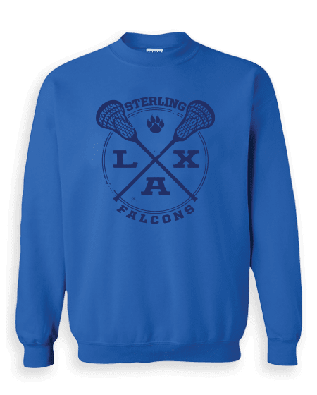 Sterling LAX Falcons Lacrosse Crewneck