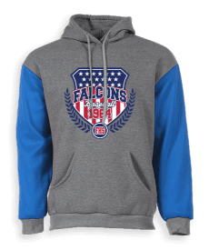 1964 FHS Falcons Baseball Hoodie