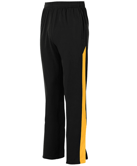 Medalist Pants Gold and Black BLANK-rev